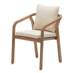 Wohnen Design Gartenstühle mit Armlehnen - Faneto (4er Set)