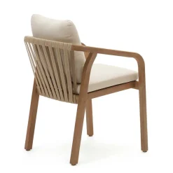 Wohnen Design Gartenstühle mit Armlehnen - Faneto (4er Set)