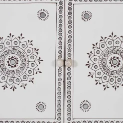 Wohnen Boho Style Möbel*Design Highboard aus Mangoholz reich verziert - Magie