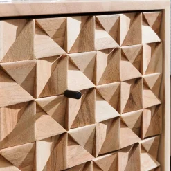 Wohnen Landhausmöbel|Kommoden*Design Holz Nachtkommode aus Akazie - Liniavo