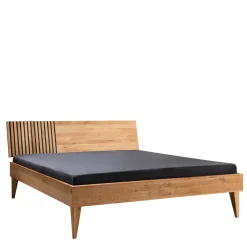 Wohnen Design Holzbett aus Wildeiche 140x200 - Manarola