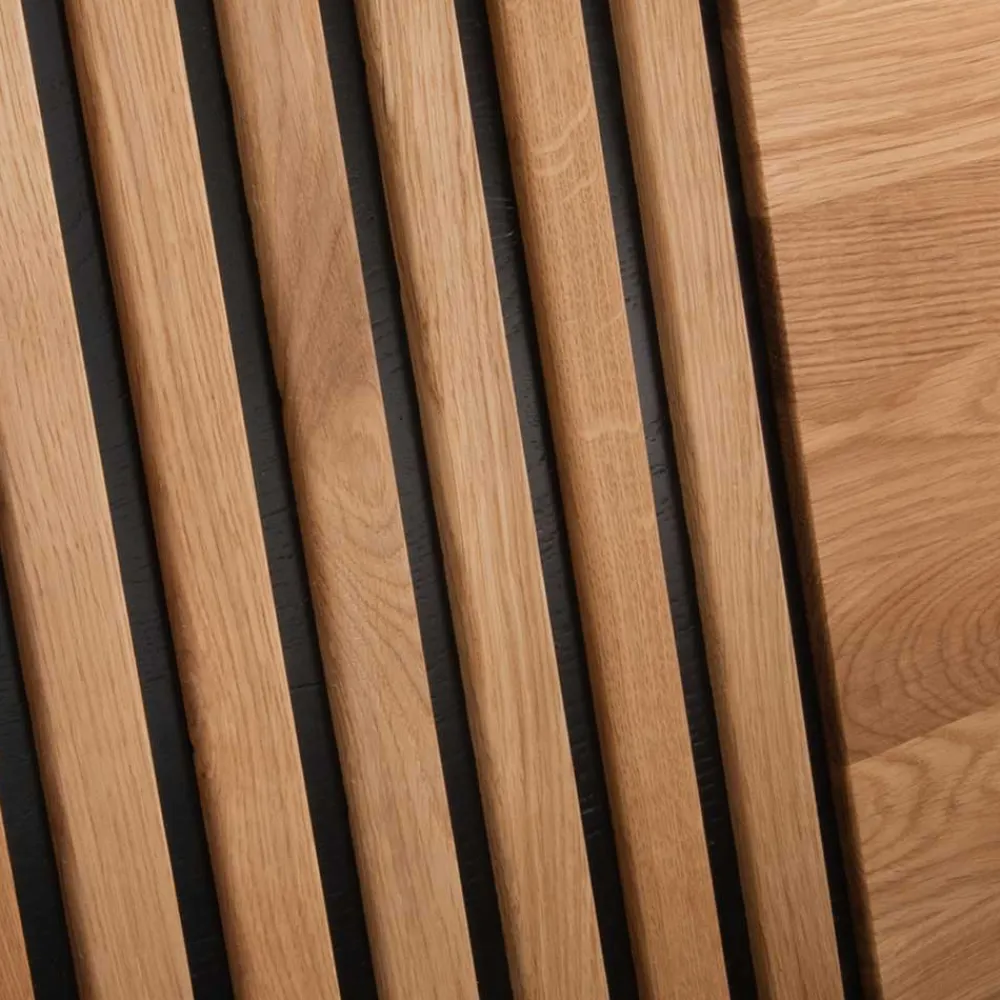 Wohnen Design Holzbett aus Wildeiche 140x200 - Manarola