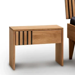 Wohnen Betten|Betten*Design Holzbett aus Wildeiche Massivholz - Manarola I