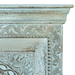 Wohnen Design Holzschrank in Türkis - Francys