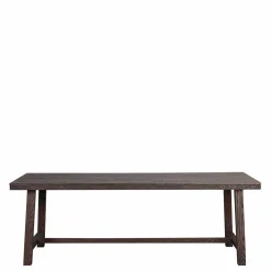 Wohnen Massivholzmöbel|Küchentische*Design Holztisch aus Eiche dunkel lackiert und gebürstet - Vedraza