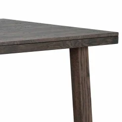 Wohnen Massivholzmöbel|Küchentische*Design Holztisch aus Eiche dunkel lackiert und gebürstet - Vedraza