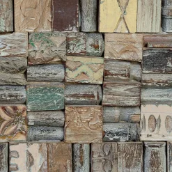 Wohnen Boho Style Möbel|Holztruhen*Design Holztruhe mit flachem Deckel - Gregoriana