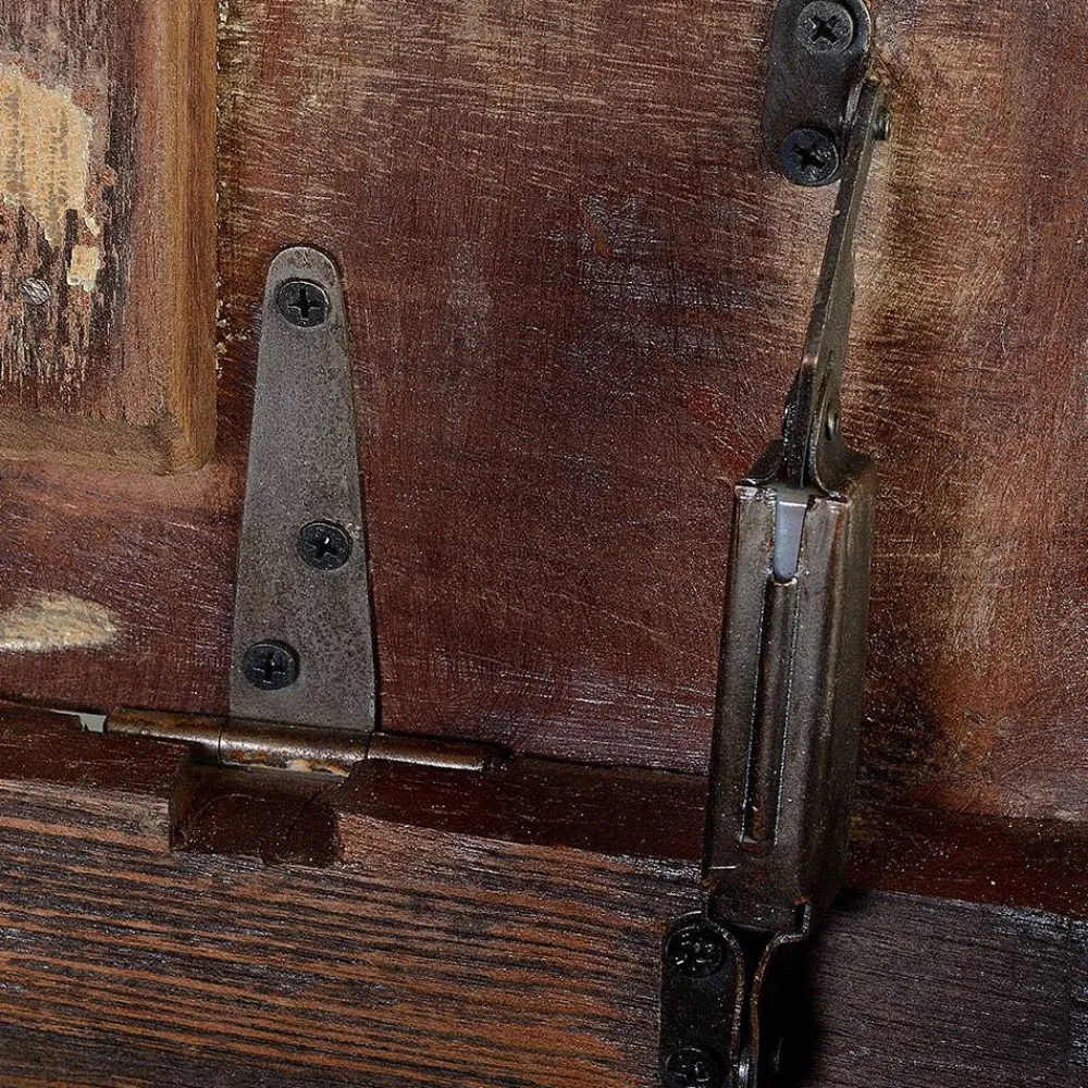 Wohnen Boho Style Möbel|Holztruhen*Design Holztruhe mit flachem Deckel - Gregoriana