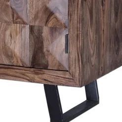 Wohnen Design Kombi-Kommode aus massivem Rosenholz - Christoma