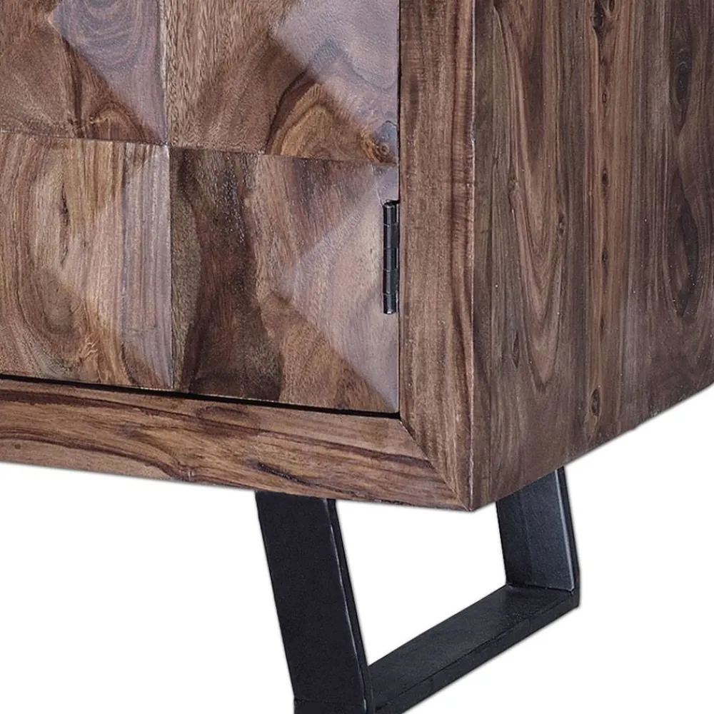 Wohnen Design Kombi-Kommode aus massivem Rosenholz - Christoma