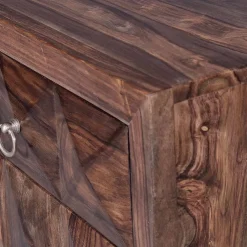 Wohnen Design Kombi-Kommode aus massivem Rosenholz - Christoma