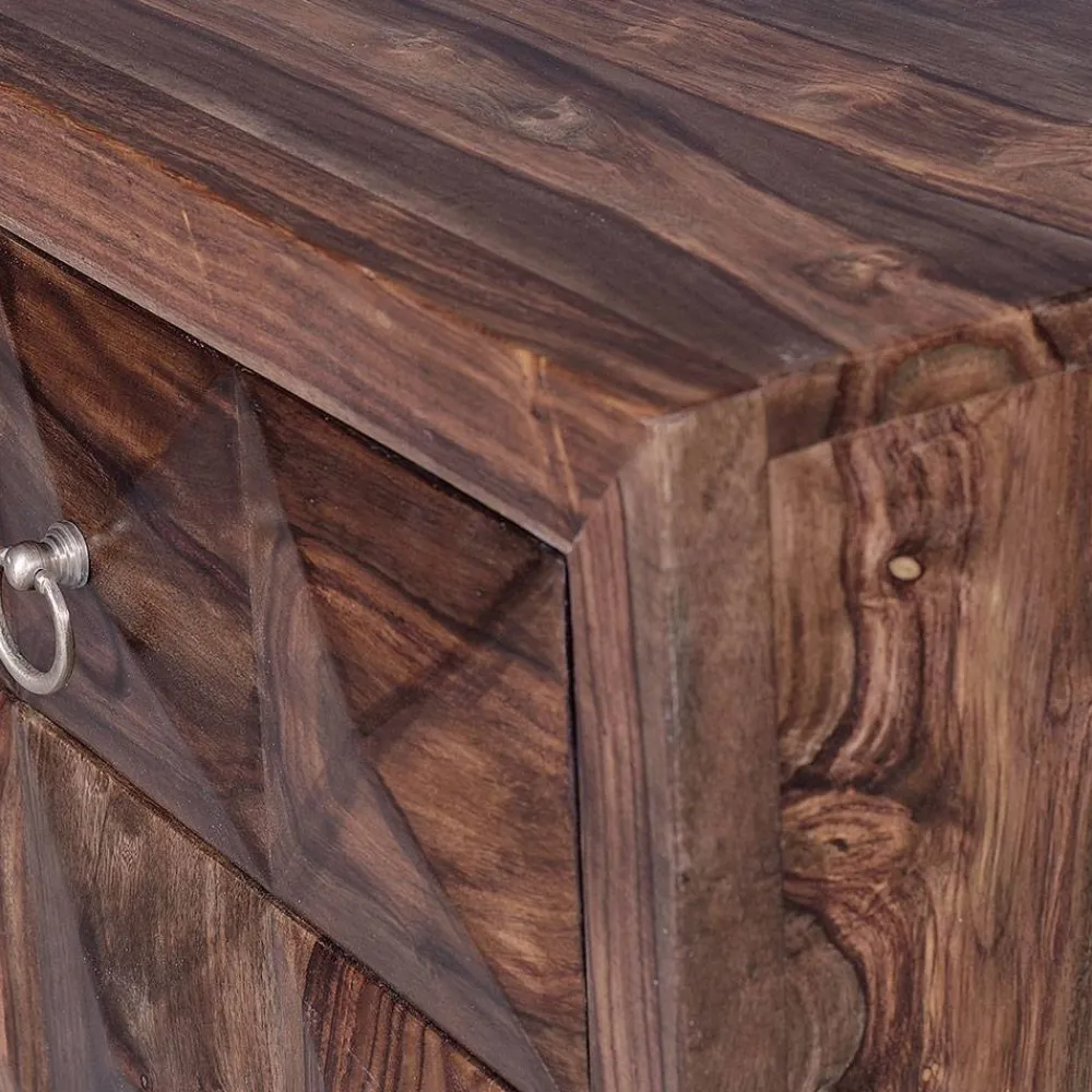 Wohnen Design Kombi-Kommode aus massivem Rosenholz - Christoma