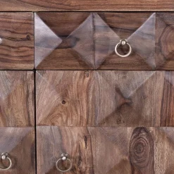 Wohnen Design Kombi-Kommode aus massivem Rosenholz - Christoma