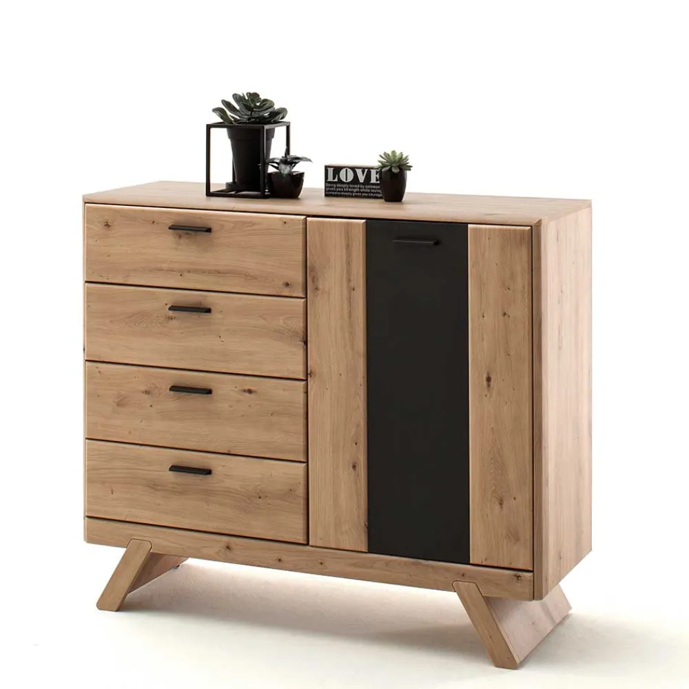 Wohnen Design Kombikommode 119x103x44 cm - Larinca