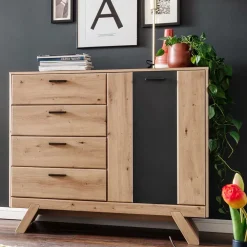 Wohnen Design Kombikommode 119x103x44 cm - Larinca