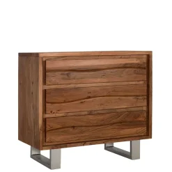 Wohnen Design Kommode aus Akazienholz - Banjee