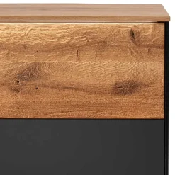 Wohnen Design Kommode in Wildeiche & Anthrazit - Claas