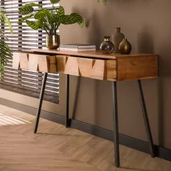 Wohnen Schminktische*Design Konsolentisch mit zwei Schubladen - Tomya