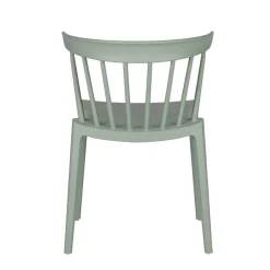 Wohnen Küchenstühle|Esszimmerstühle*Design Kunststoff Stuhl in Hellgrün - Dave (2er Set)