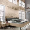 Wohnen Design Loft Bett mit Nachttischen - Licruva (dreiteilig)