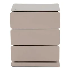 Wohnen Schuhschränke*Design Metallkommode in Taupe - Dolomiti