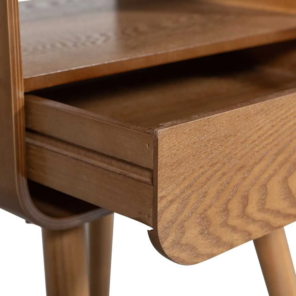 Wohnen Design Nachtkonsole im Holzlook Natur - Paytona