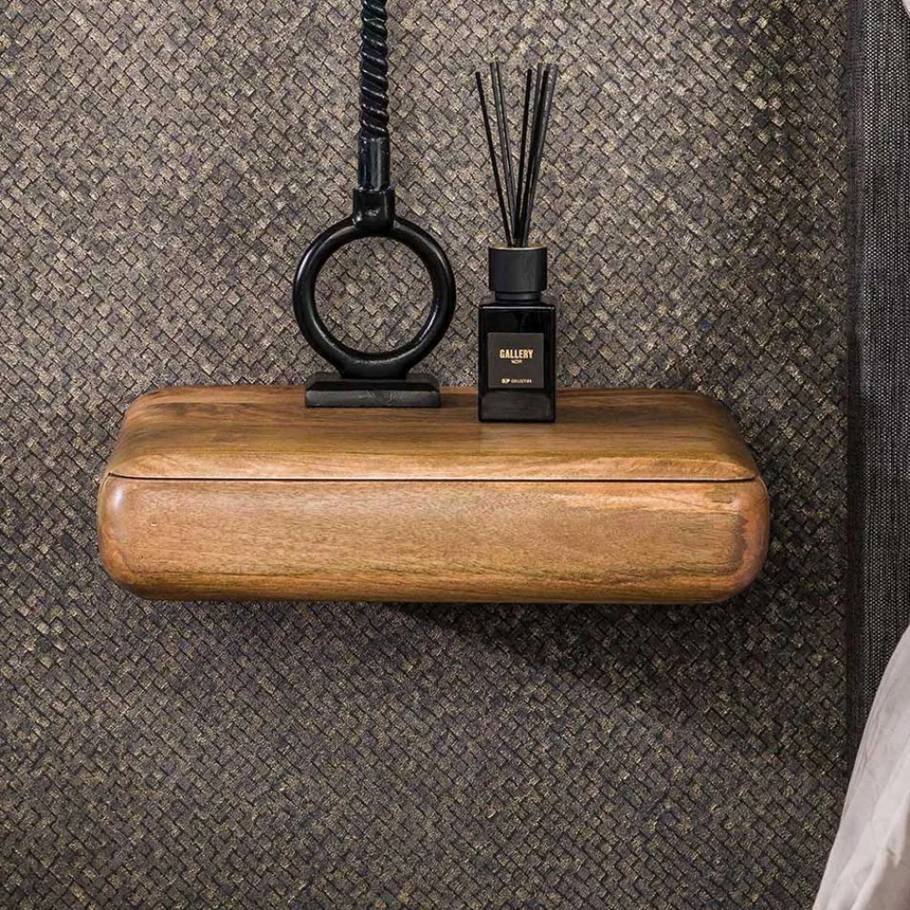 Wohnen Design Nachtkonsole mit einer Schublade - Aspariavo