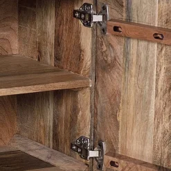 Wohnen Nachttische*Design Nachtschrank mit Mandala Schnitzerei - Synessa