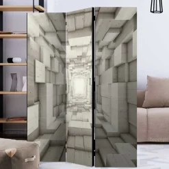 Wohnen Design Paravent mit 3D Print Motiv - Angelina