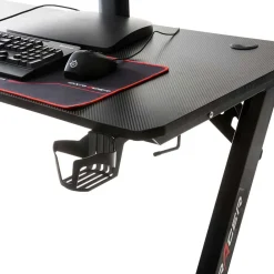 Wohnen Bürotische*Design PC Computertisch in Schwarz - Aribert