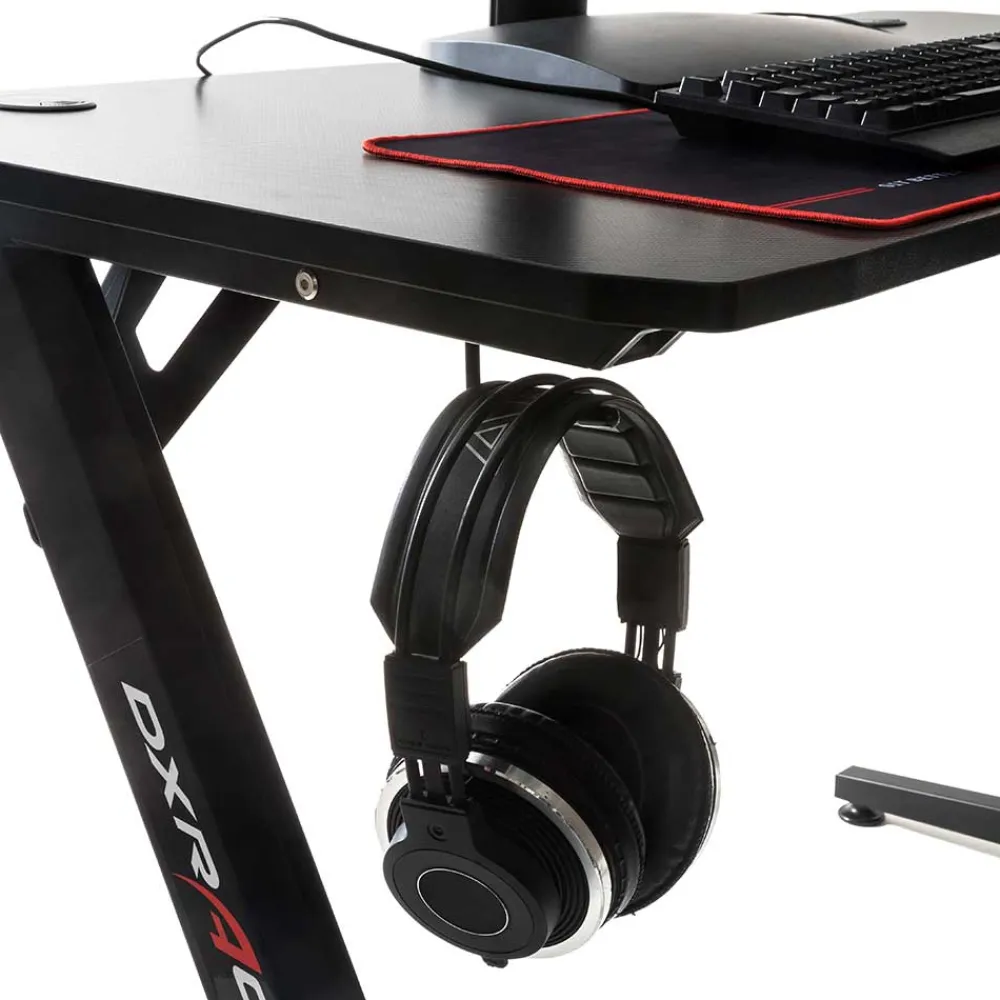 Wohnen Bürotische*Design PC Computertisch in Schwarz - Aribert