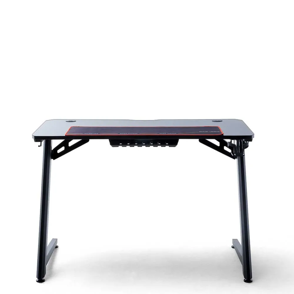 Wohnen Bürotische*Design PC Computertisch in Schwarz - Aribert