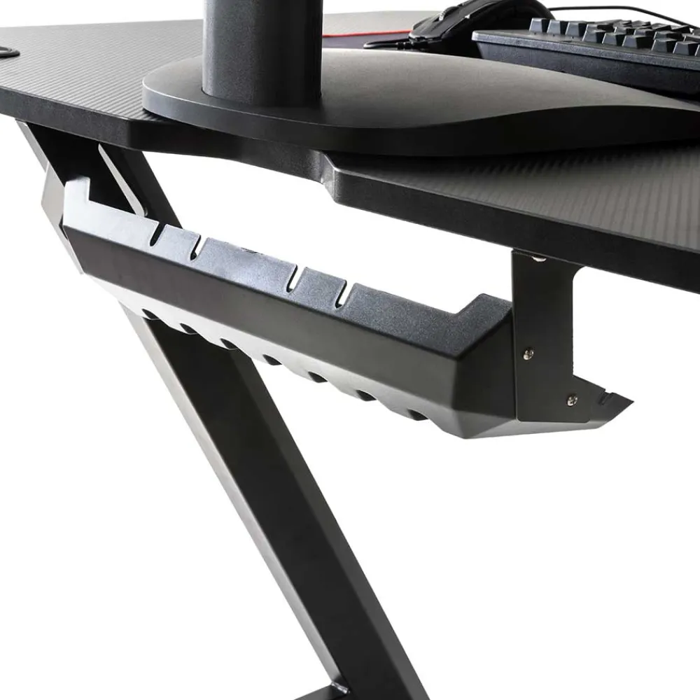 Wohnen Bürotische*Design PC Computertisch in Schwarz - Aribert