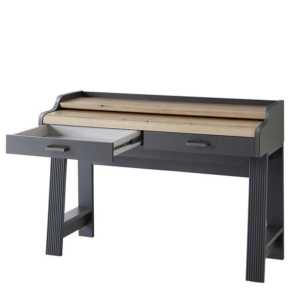 Wohnen Design PC Tisch mit Rollcontainer - Joe (zweiteilig)