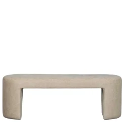 Wohnen Küchenbänke|Bettbänke*Design Polsterbank in Beige Chenille - Settings
