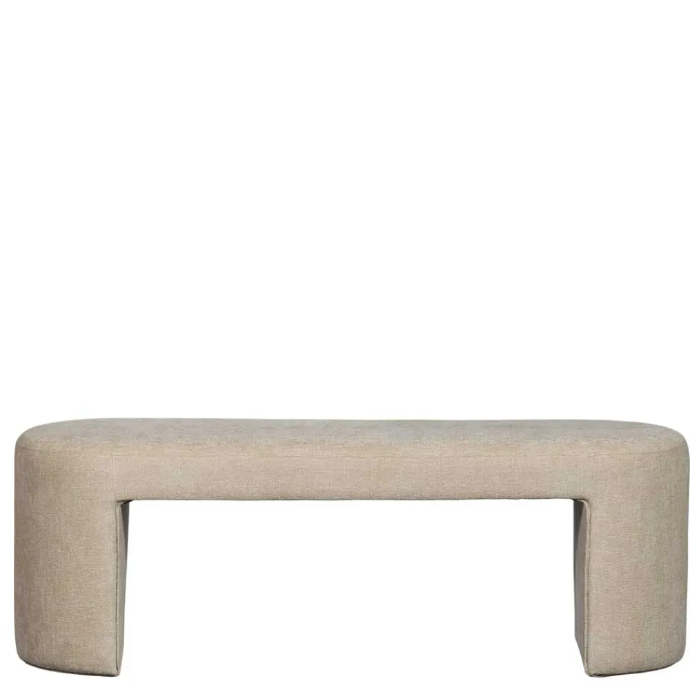 Wohnen Küchenbänke|Bettbänke*Design Polsterbank in Beige Chenille - Settings