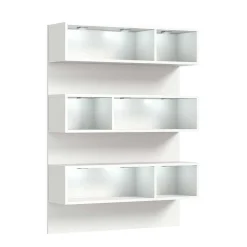 Wohnen Esszimmerregale|Wohnzimmer-Regale*Design Regal für Schuhe mit LED - Dany