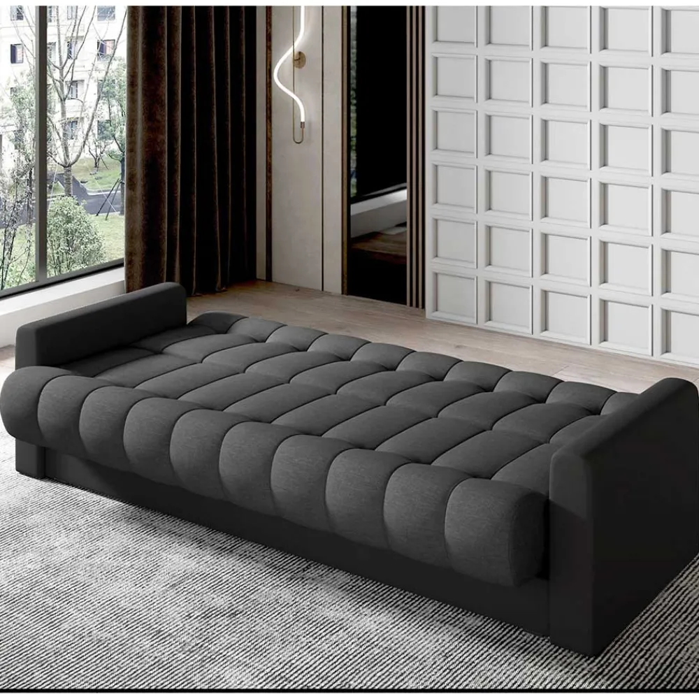 Wohnen Schlafsofas*Design Schlafcouch mit Bonell Federkern - Forjan