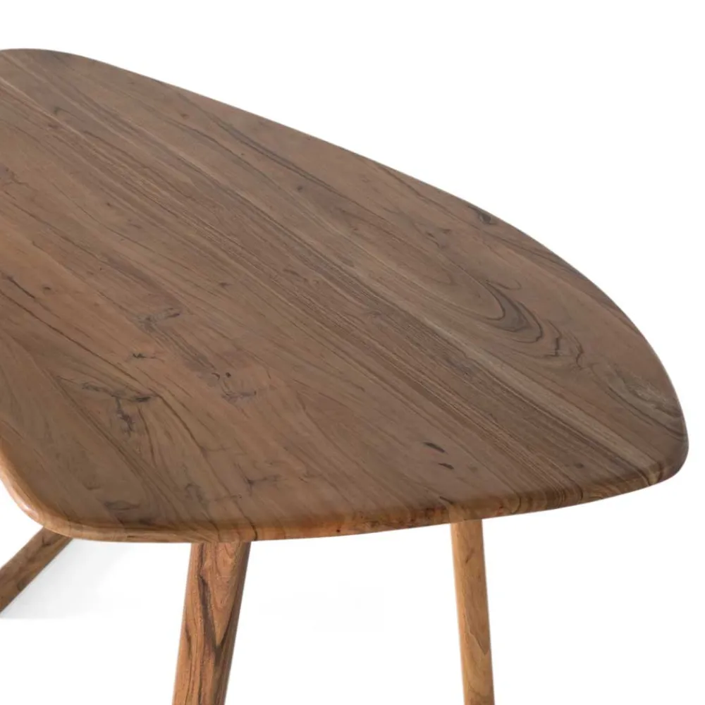 Wohnen Design Schreibtisch aus Akazie Massivholz - Dario