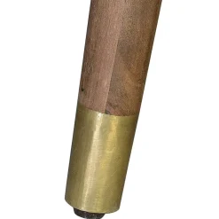 Wohnen Naturholzmöbel|Jugendzimmertische*Design Schreibtisch aus Mangoholz und Metall - Filurina