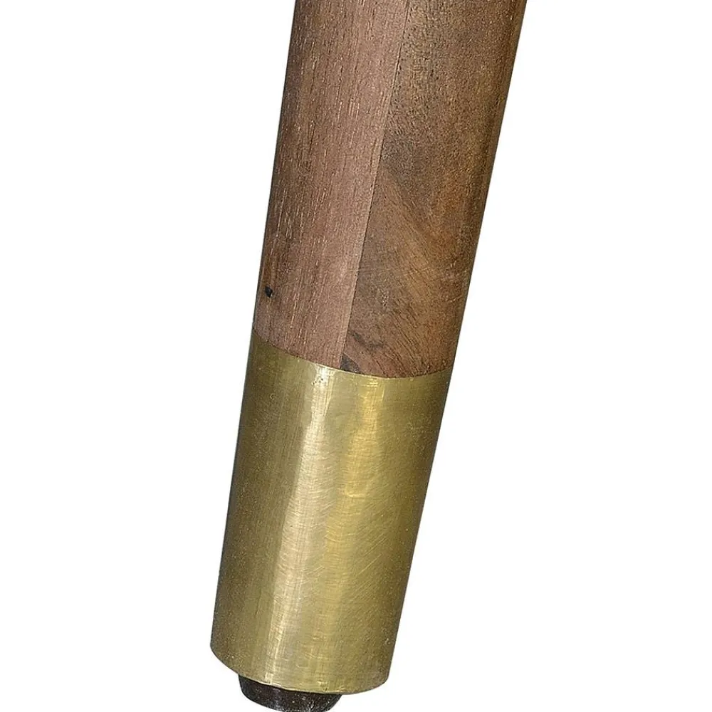 Wohnen Naturholzmöbel|Jugendzimmertische*Design Schreibtisch aus Mangoholz und Metall - Filurina