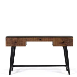 Wohnen Massivholzmöbel|Jugendzimmertische*Design Schreibtisch aus Mangoholz und Palisander - Ondarroa