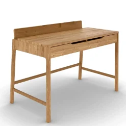 Wohnen Jugendzimmertische|Kinderschreibtische*Design Schreibtisch aus Massivholz Wildeiche - Laida