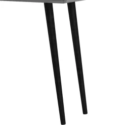 Wohnen Jugendzimmertische|Kinderschreibtische*Design Schreibtisch in Grau mit Schwarz - Pavias