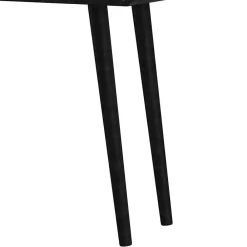 Kinder Wohnen Design Schreibtisch in Schwarz mit Eiche - Diadani