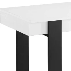 Wohnen Design Schreibtisch in Weiß 110x50 - Espanas
