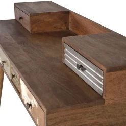 Kinder Wohnen Design Schreibtisch mit fünf Schubladen - Fina