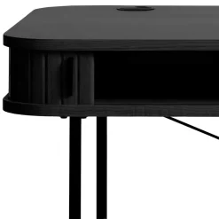 Wohnen Design Schreibtisch mit ovaler Tischplatte - Venutura