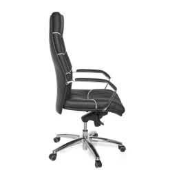 Wohnen Design Schreibtischstuhl aus Leder - Merana