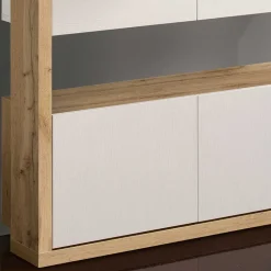 Wohnen Diele Komplett*Design Schuhkommode & Spiegel Set - Ryus (zweiteilig)